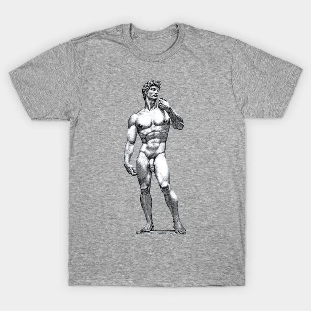 T shirt david michelangelo sales